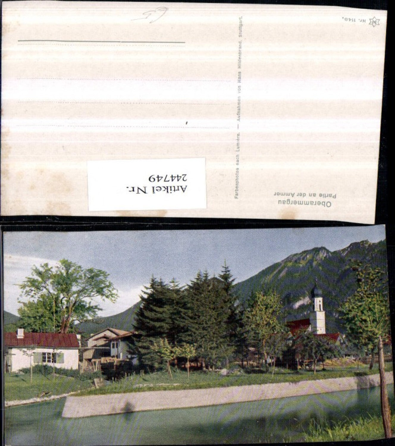244749,Oberammergau Partie an d. Ammer pub Novolito 1149