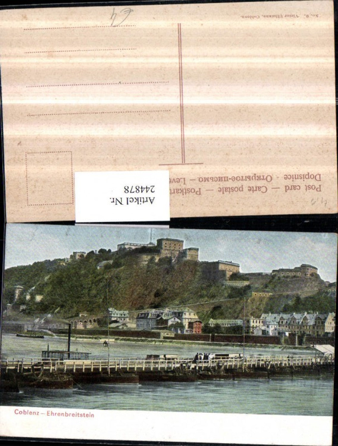 244878,Koblenz Ehrenbreitstein Burg