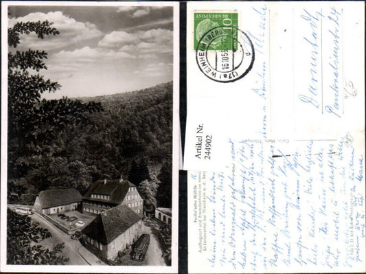 244902, Fuchs'sche Mühle im Birkenauertal b. Weinheim an d. Bergstraße