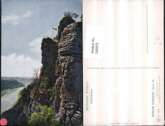 245075,Sächsische Schweiz Basteifelsen b. Rathen pub Novolito 1635