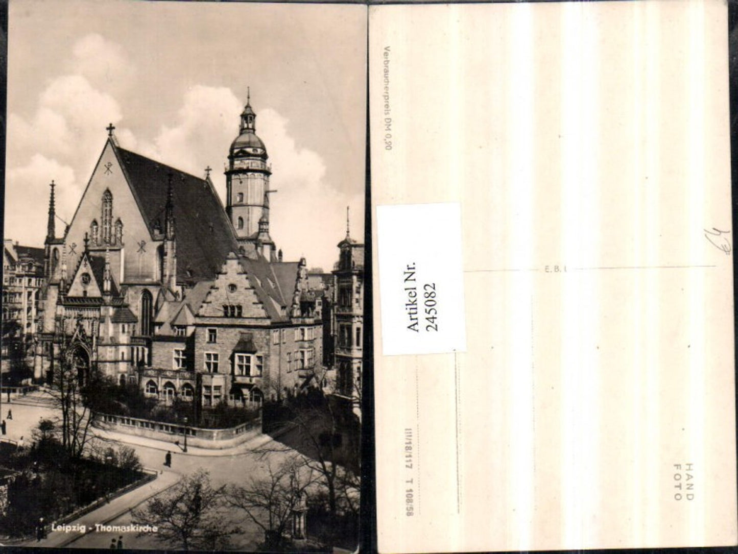 245082, Leipzig St. Thomas Church