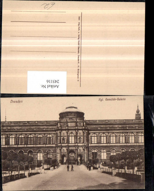 245116,Dresden Königliche Gemälde-Galerie Gebäude