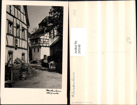 245148,Blankenheim Ahrquelle Partie Holzscheiter