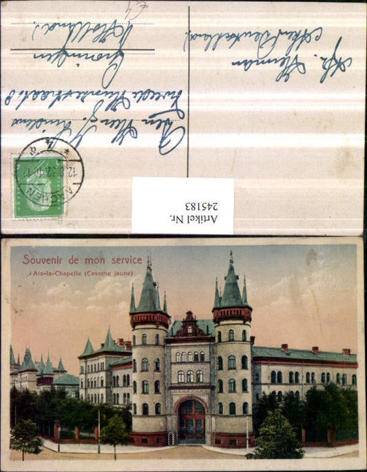 245183,Souvenir de mon service Aachen Aix-la-Chapelle