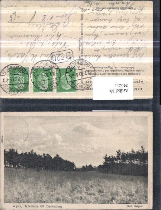 245211,Wyler Hexentanz m. Kranenburg Partie Wiese