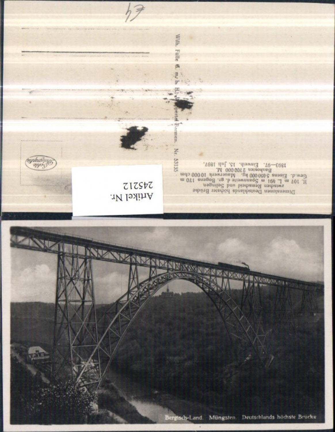 245212,Bergisch-Land Müngsten Brücke