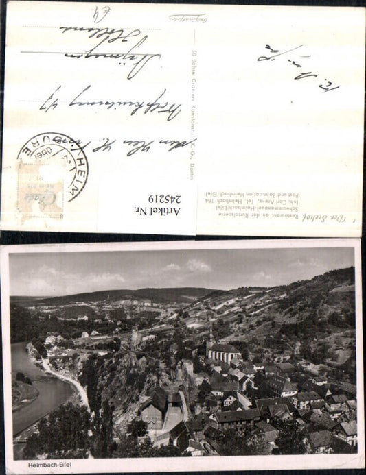 245219,Heimbach in d. Eifel Totale