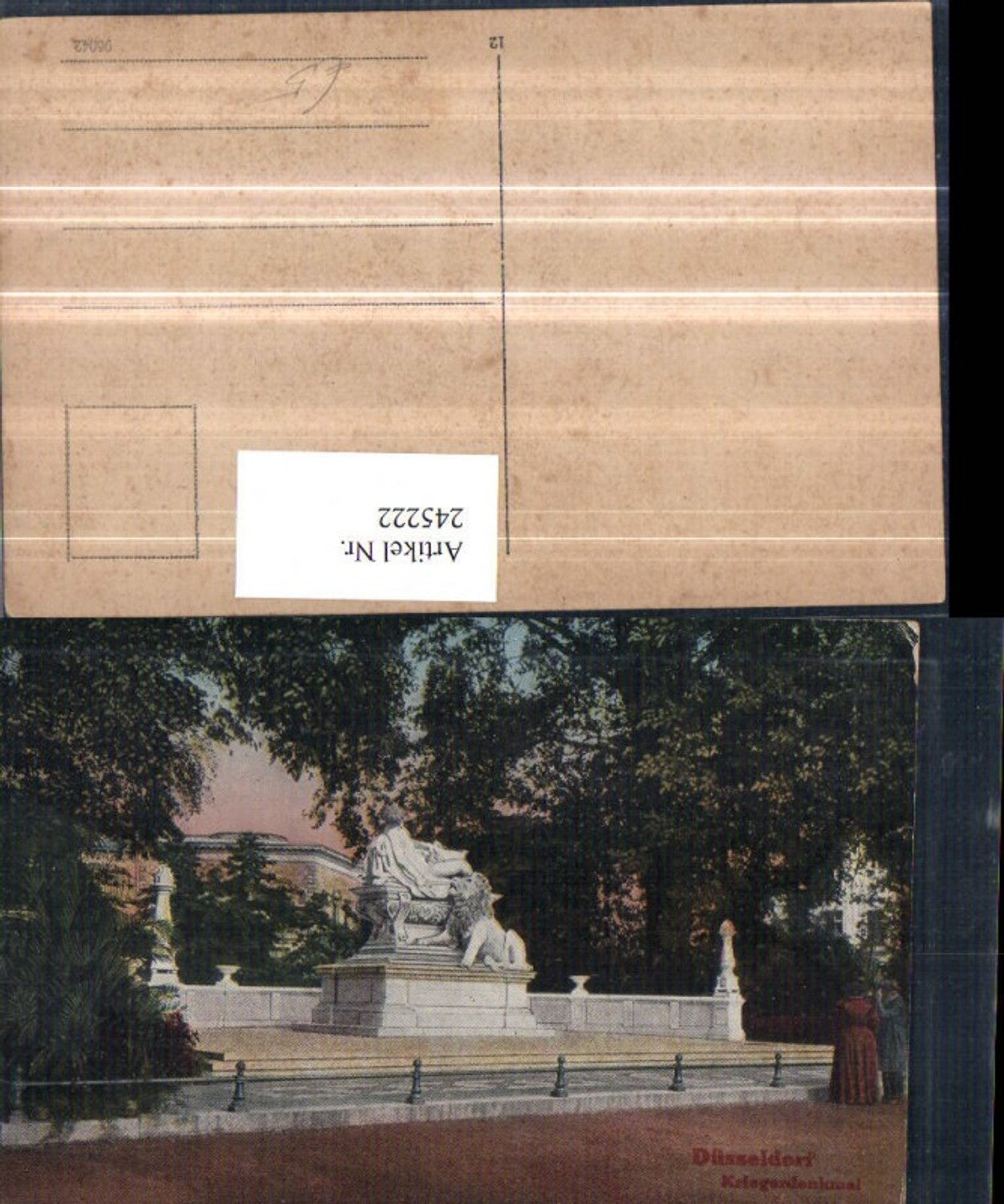 245222,Düsseldorf Kriegerdenkmal