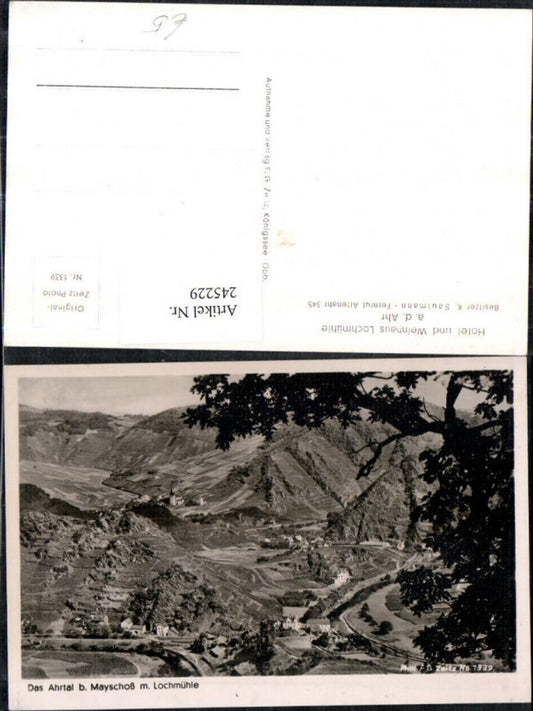 245229,Das Ahrtal b. Mayschoß m. Lochmühle