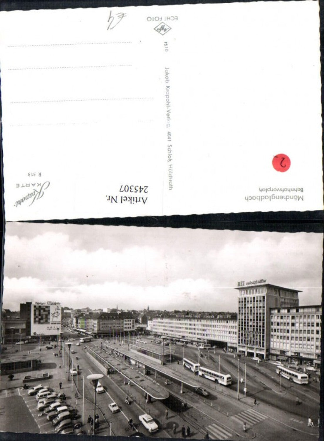 245307,Mönchengladbach Bahnhofsvorplatz Haltestellen Parkplatz