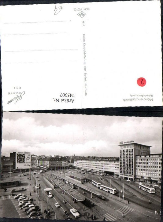 245307,Mönchengladbach Bahnhofsvorplatz Haltestellen Parkplatz