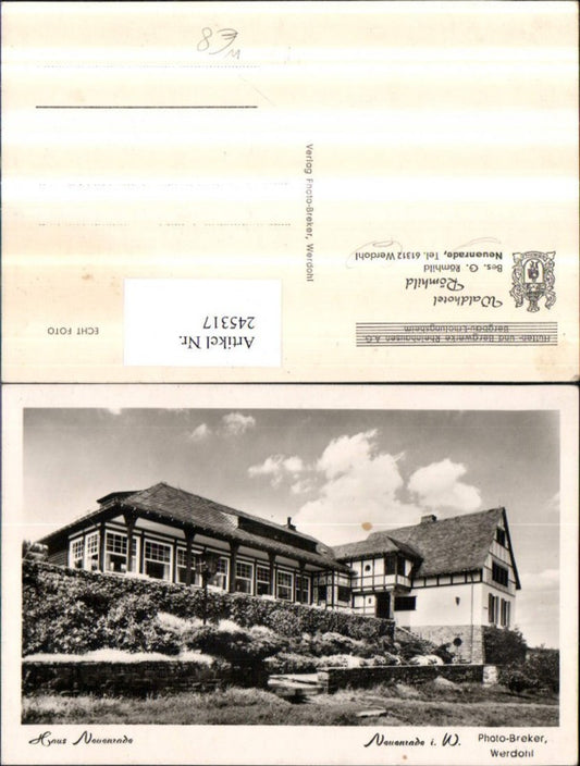245317,Neuenrade in Westfalen b. Werdohl Haus Neuenrade