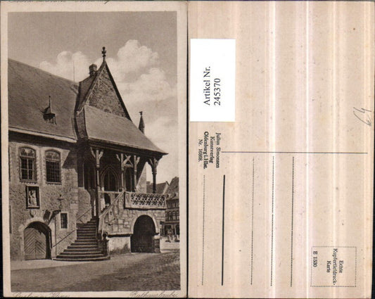 245370,Goslar am Harz Rathauslaube Rathaus