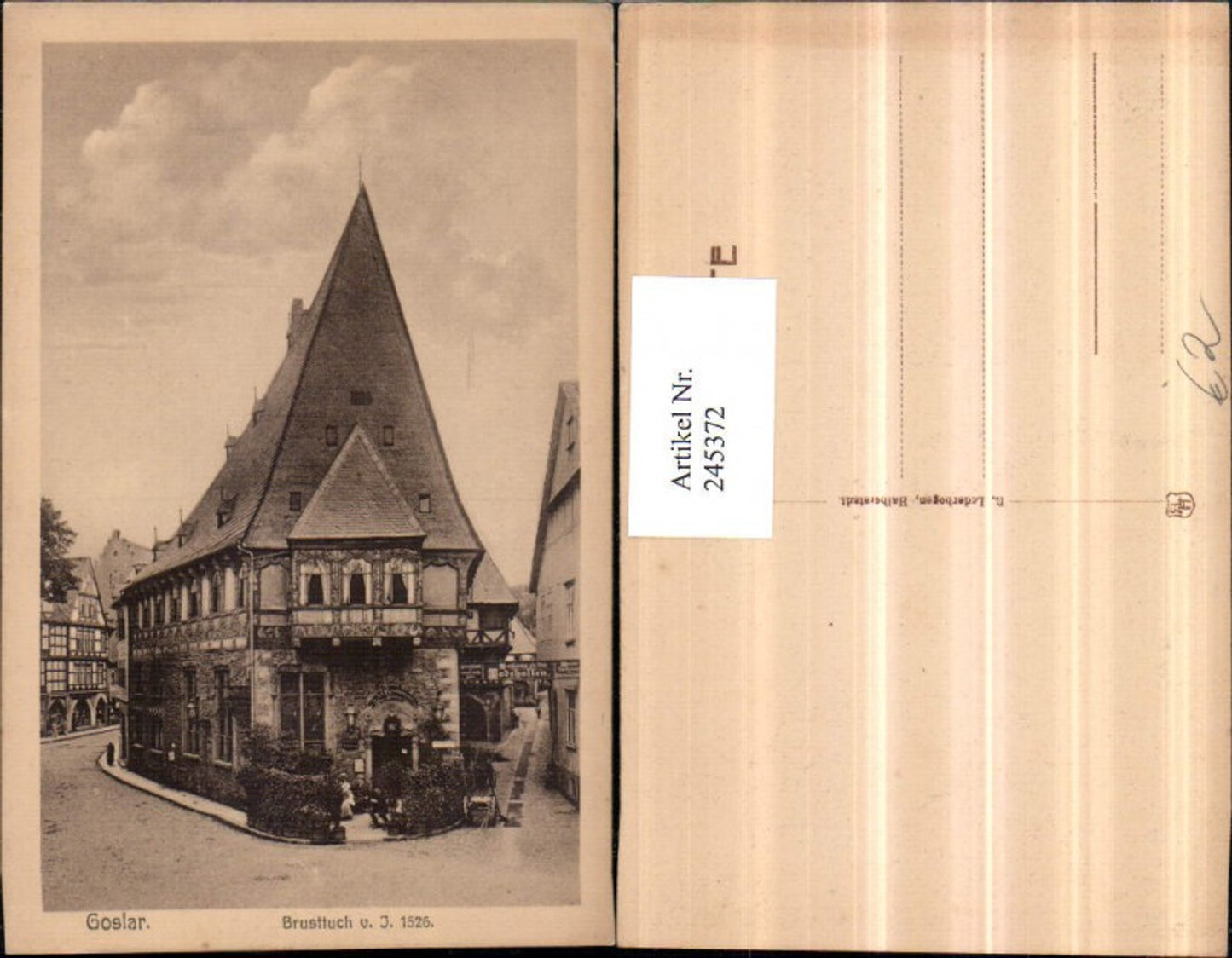 245372,Goslar Brusttuch vom J. 1526