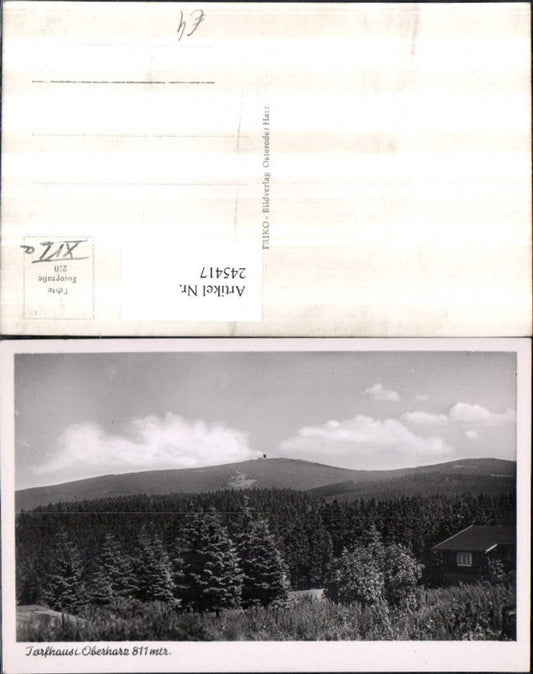 245417,Torfhaus im Oberharz Partie Wald
