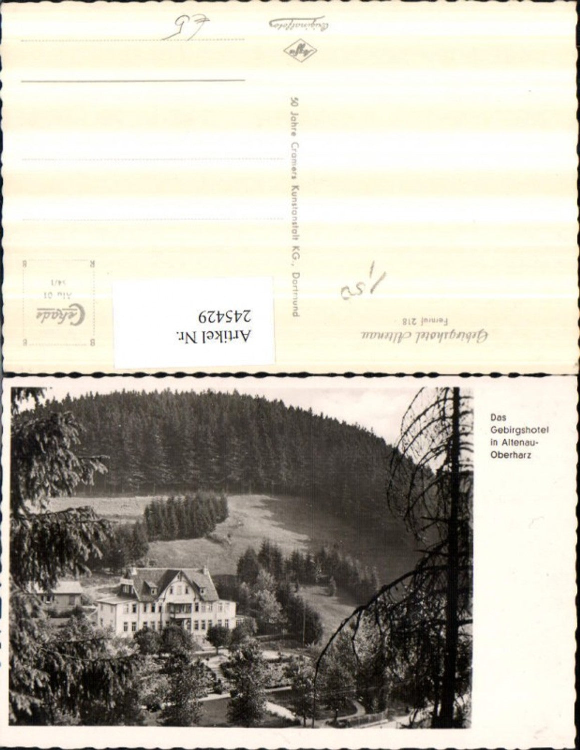 245429,Gebirgshotel in Altenau im Oberharz