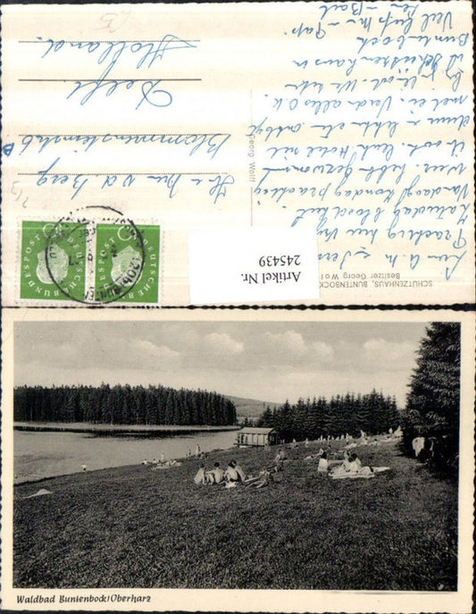 245439,Waldbad Buntenbock im Oberharz Liegewiese