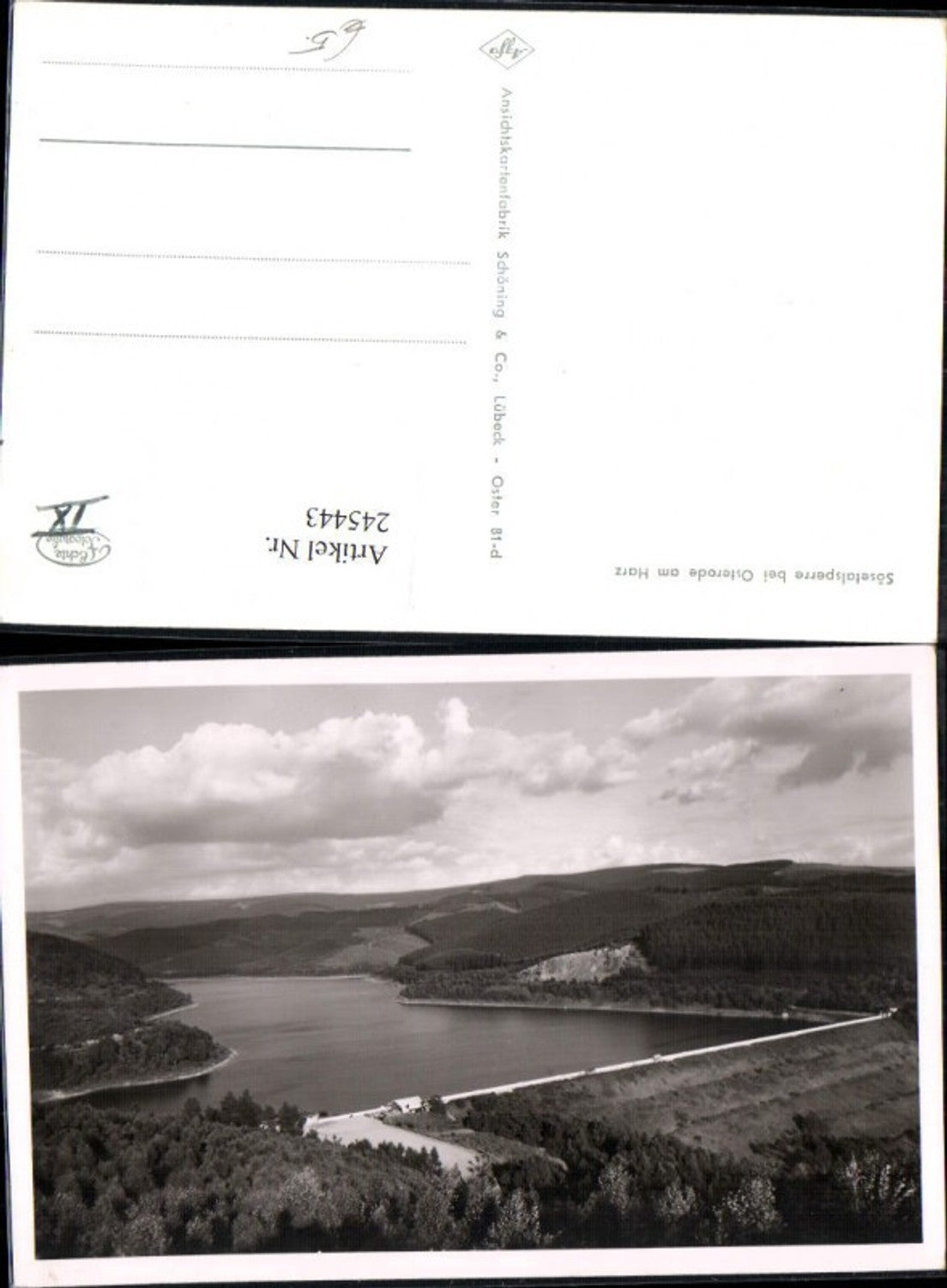 245443,Sösetalsperre b. Osterode am Harz