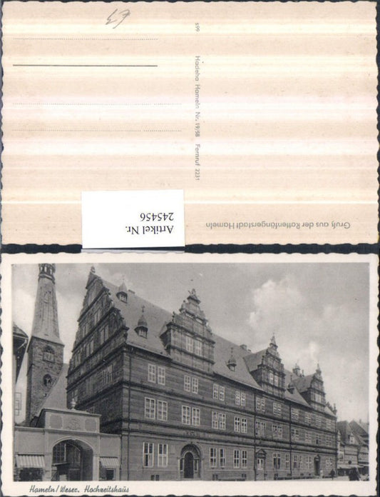 245456,Hameln an d. Weser Hochzeitshaus