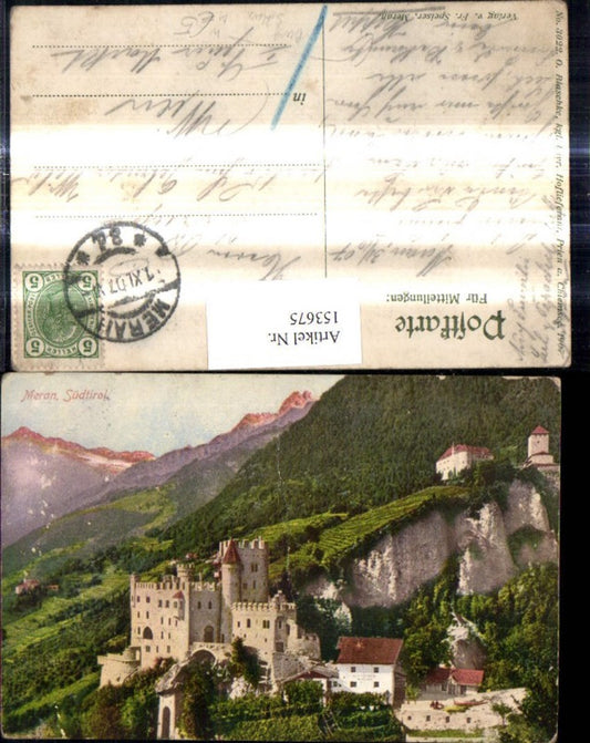 153675,Meran Schloss Südtirol Burg