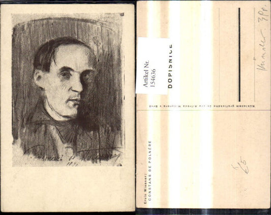 154636,Künstler Ak Ervin Wiesner Constans de Polnere