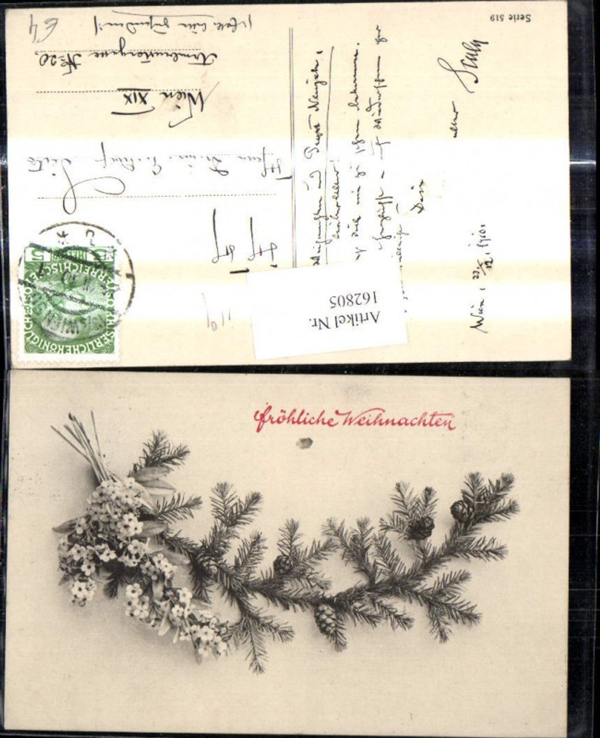162805, Christmas fir branch flowers flowering branches