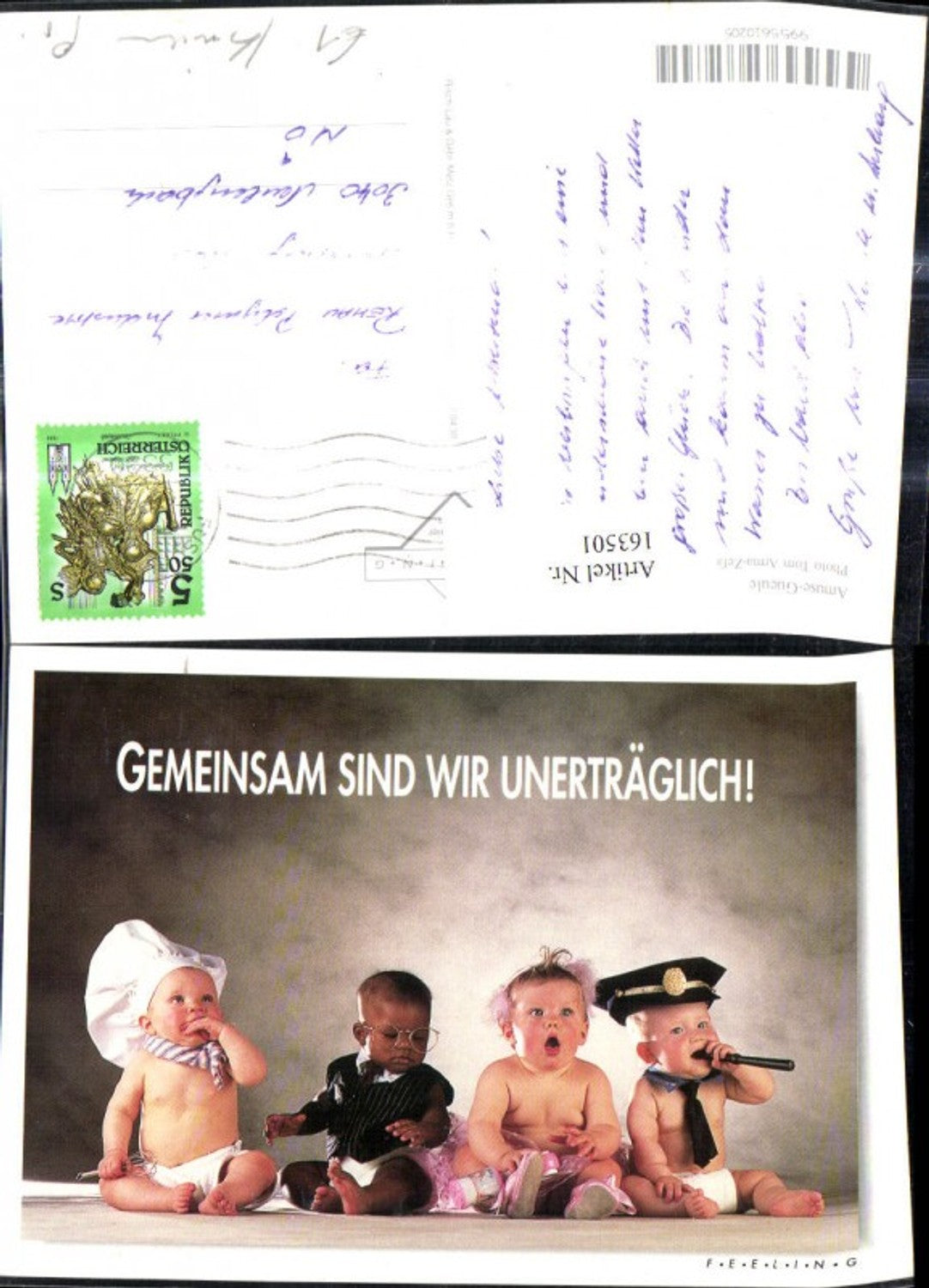 163501,Kinder Babies a. Koch Polizist Anwalt Scherz Humor Spruch Text