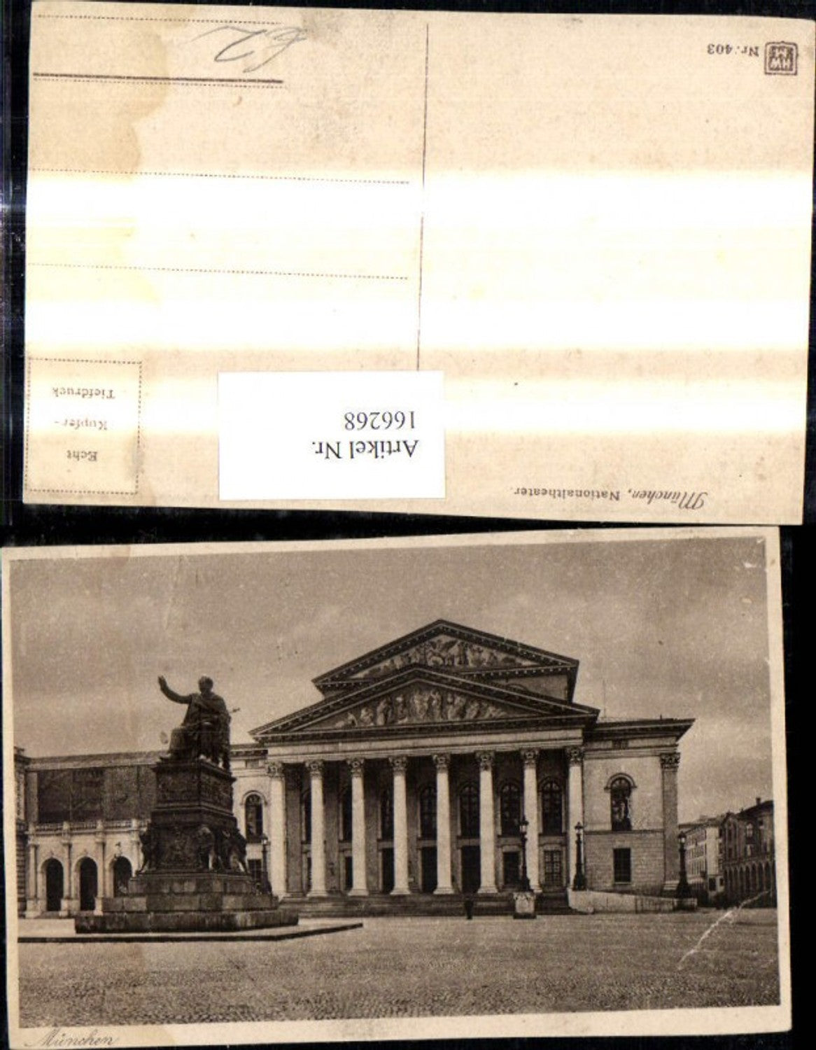 166268,München Nationaltheater Theater