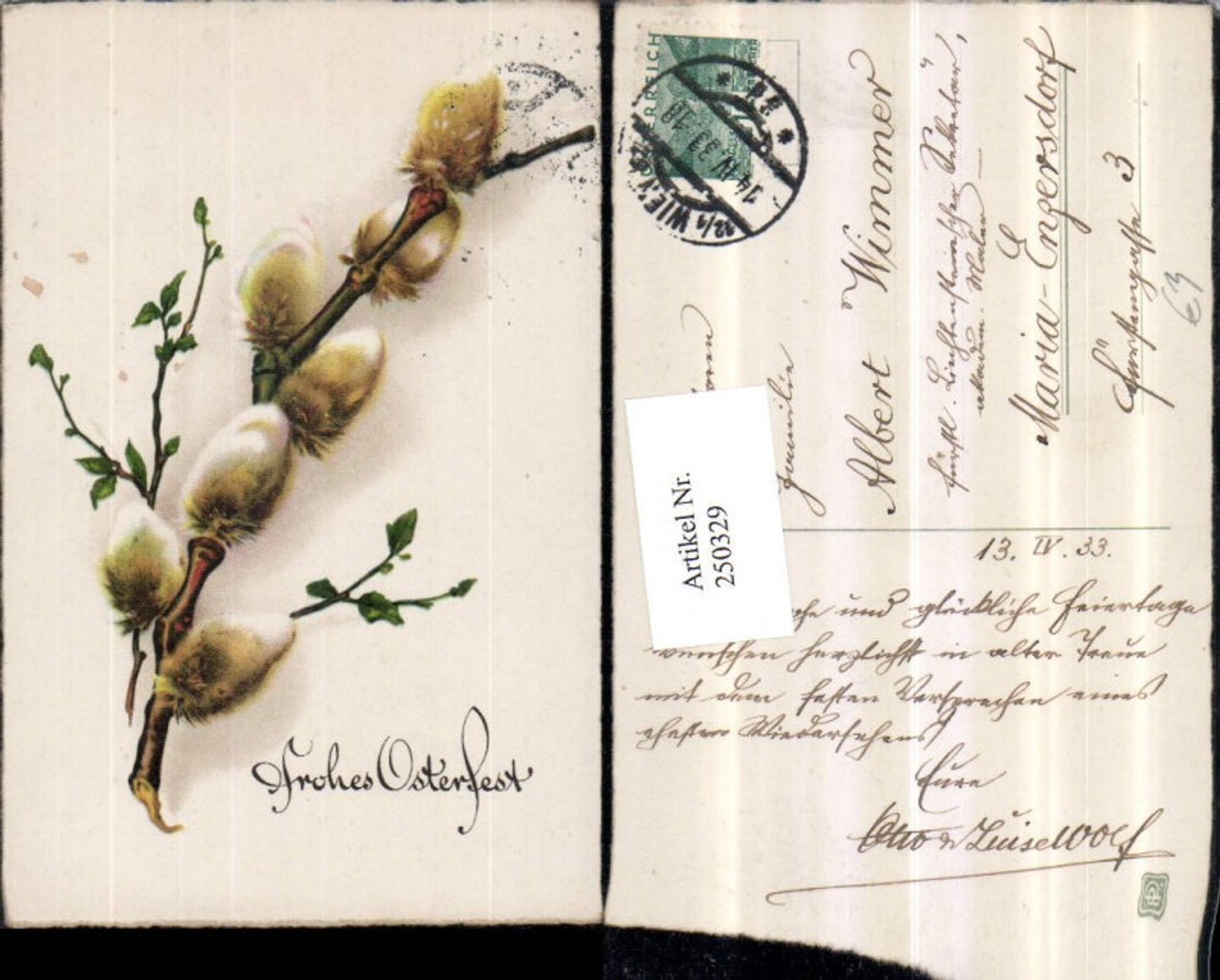 250329,Ostern Palmkätzchen Palmzweig