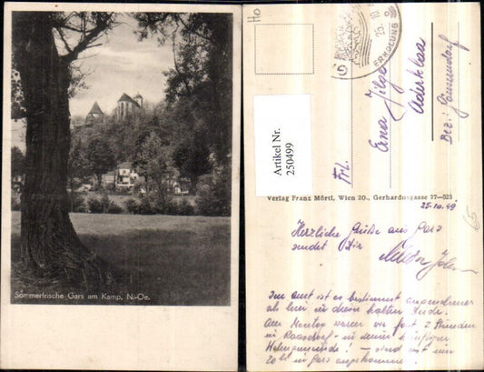 250499,Gars am Kamp Partie Kirche