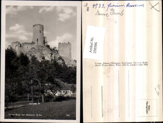 250506,Ruine Grub b. Messern