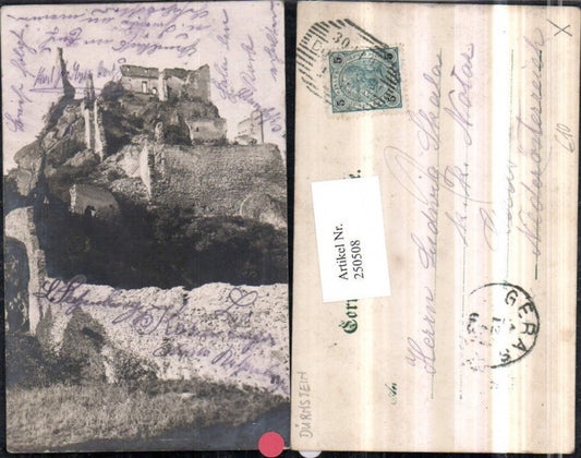 250508,Dürnstein in d. Wachau Burgruine Ruine