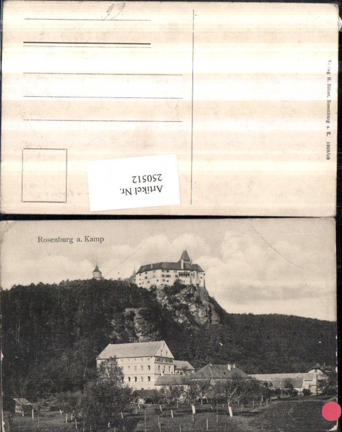 250512,Rosenburg am Kamp Schloss Kunstmühle J. Mantler