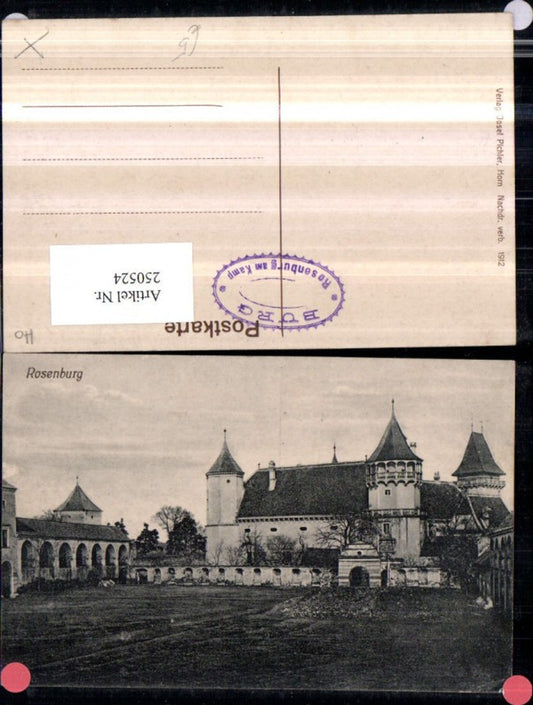 250524,Rosenbug am Kamp Schloss Turnierhof