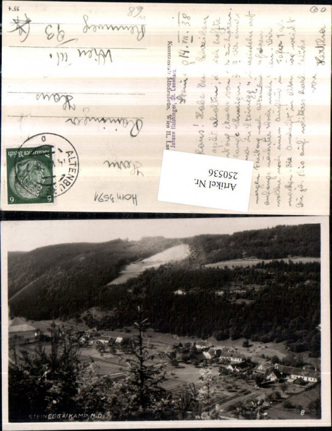 250536,Steinegg am Kamp Totale b. Altenburg