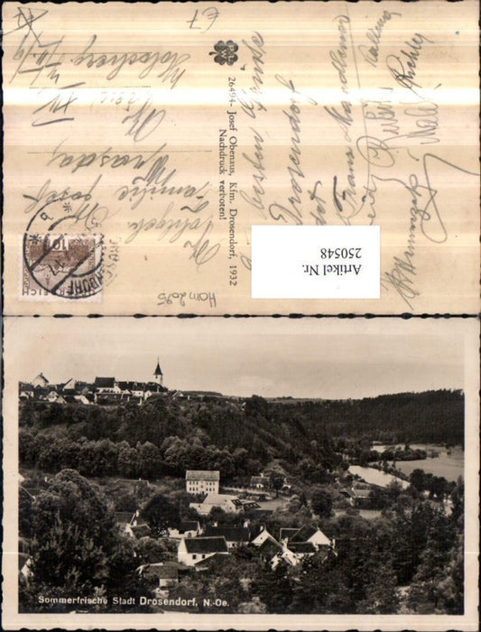 250548,Stadt Drosendorf Teilansicht