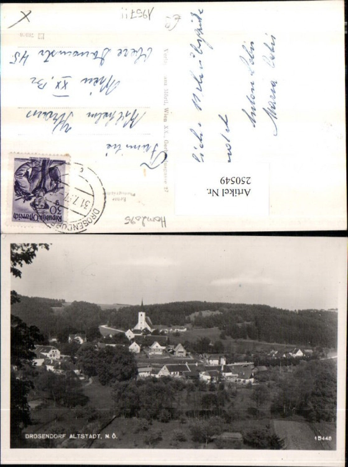 250549,Drosendorf Altstadt Totale