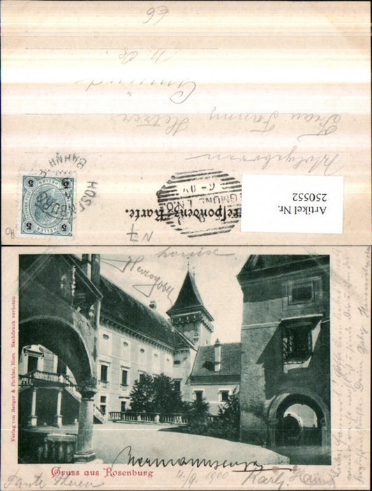 250552,Gruß aus Rosenburg am Kamp Schloss Hof