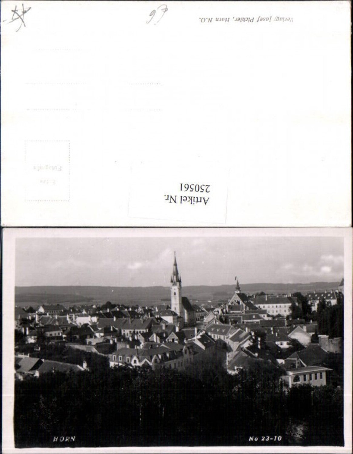 250561,Horn Teilansicht