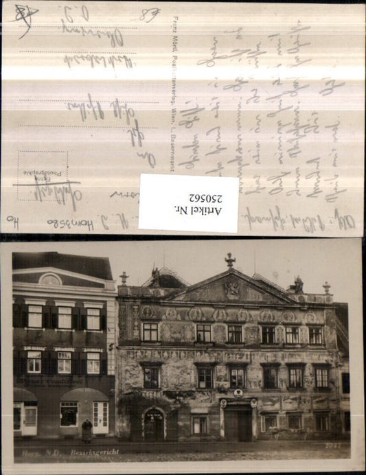 250562,Horn Bezirksgericht Gericht Gebäude