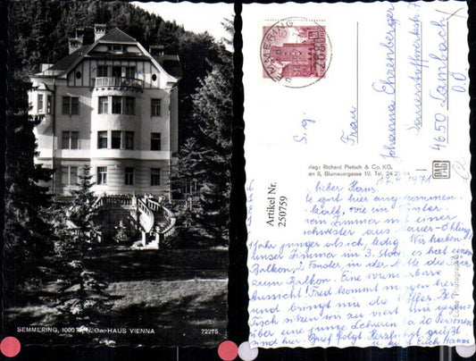 250759,Semmering Haus Vienna