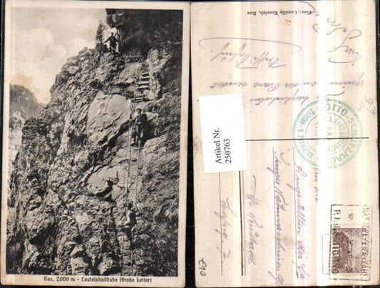 250763,Rax Teufelsbrücke Große Leiter b. Reichenau