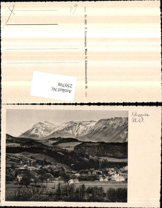 250798,Gloggnitz Teilansicht