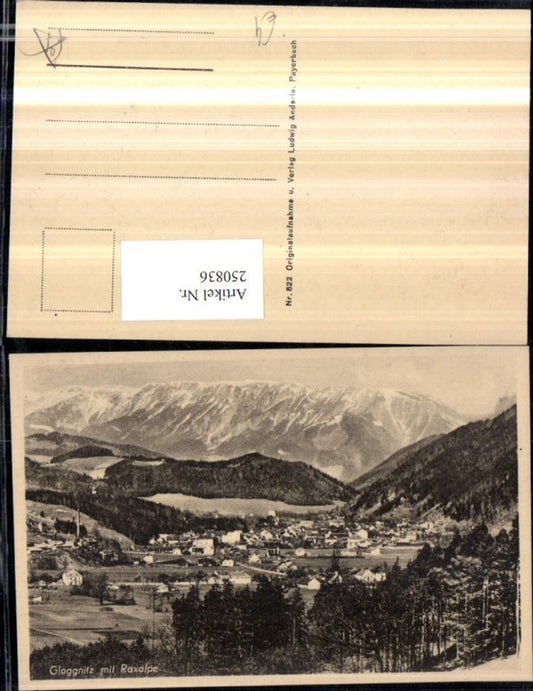 250836,Gloggnitz Totale m. Raxalpe