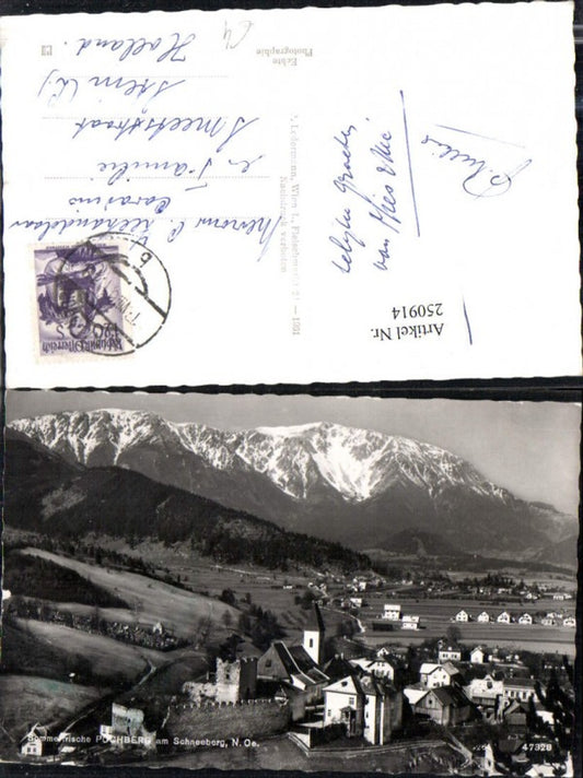 250914,Puchberg am Schneeberg Totale Kirche Burg