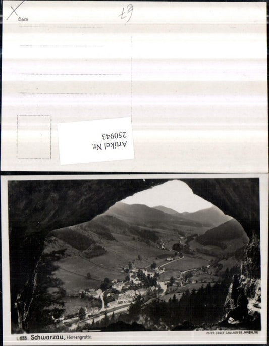 250943,Schwarzau im Gebirge Totale Herrengrotte