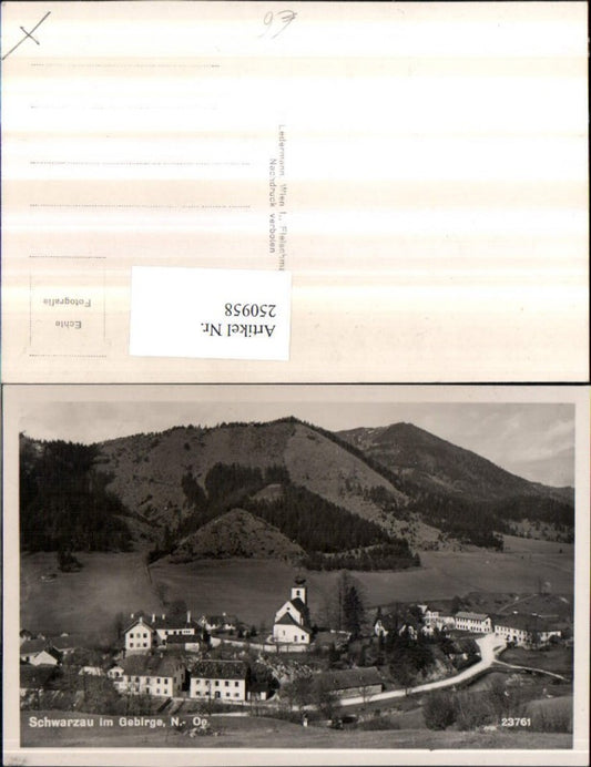 250958,Schwarzau im Gebirge Totale