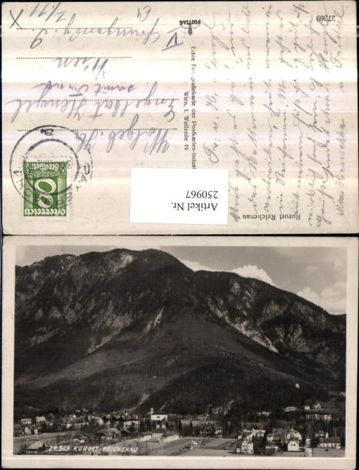 250967,Reichenau an d. Rax Totale