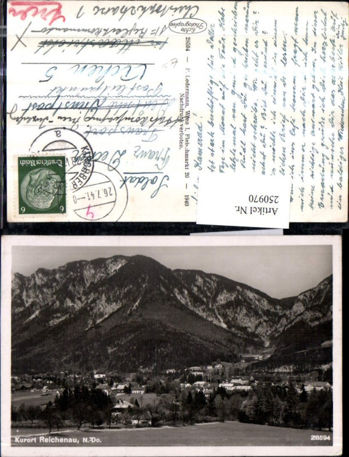 250970,Reichenau an d. Rax Totale