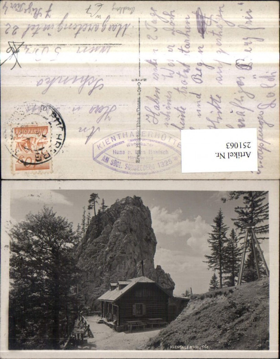 251063,Kienthalerhütte b. Puchberg
